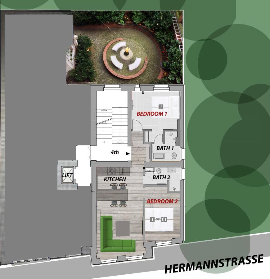 Berlin Style Apartments 部屋 写真